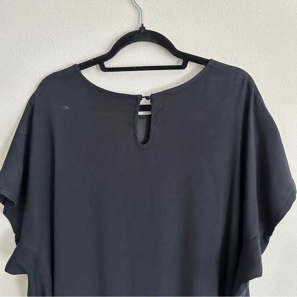 UNIVERSAL STANDARD Isabelle Luxe Sheath Dress Black Large - Picture 13 of 13